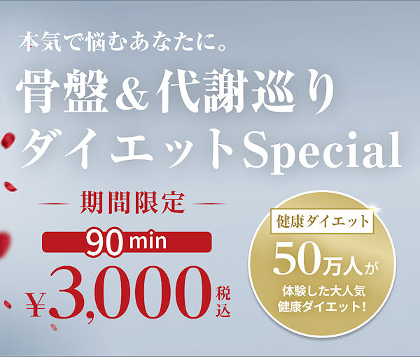 スリムビューティハウス 骨盤＆代謝巡りダイエットSPECIALコース